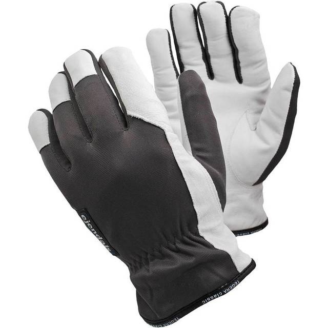 Ejendals Kevlar Gloves, Cut Resistant, Grey/White, Size 9 - grey | white