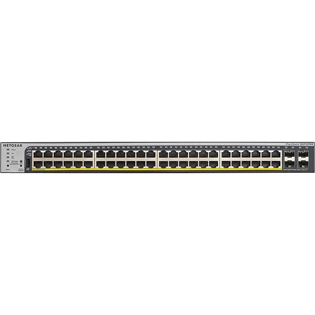 NETGEAR GS728TPP Managed L2/L3/L4 Gigabit Ethernet (10/100/1000) Power over Ethernet (PoE) 1U Black