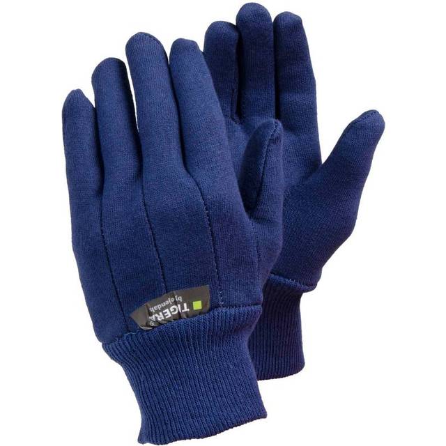 Ejendals 767 High Quality Jersey Gloves Blue Size 10 - blue