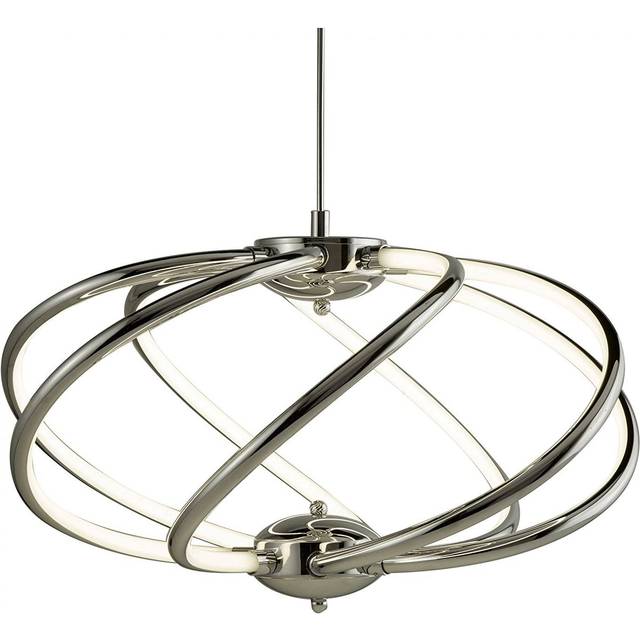 Searchlight 6500-7CC Bardot 7 Curved Arm Led Pendant Chrome