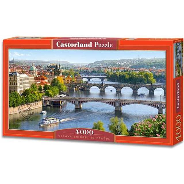 Castorland Vltava Bridges in Prague 4000 Brikker