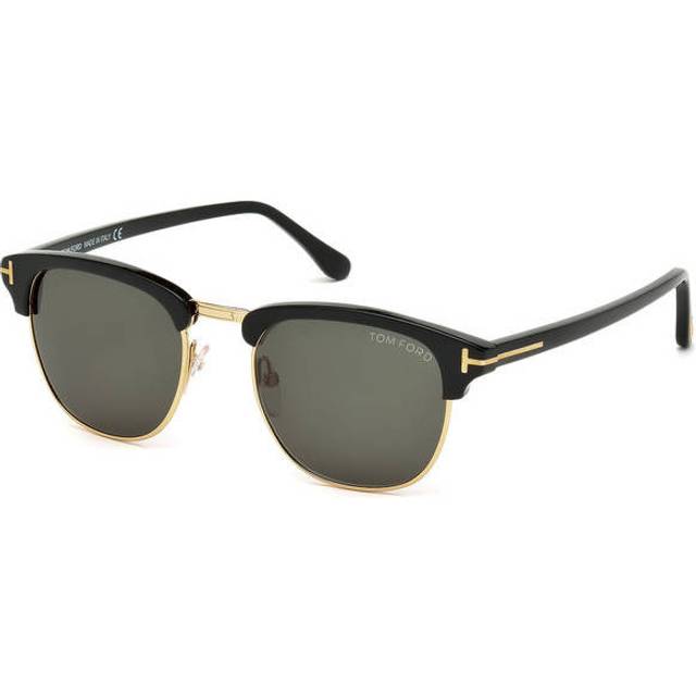 Tom Ford Henry Grey Square Mens Sunglasses FT0248 05N 51 (Dimension: 7.0000x5.0000x4.0000 inches)