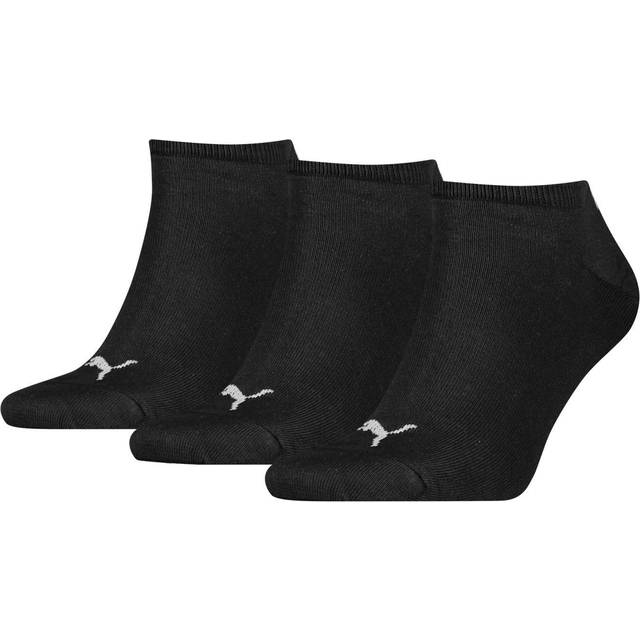 3 Paar PUMA Baumwoll-Socken schlichte Sneaker-Socken Kurz-Socken Strümpfe 261080001 300 043 Schwarz