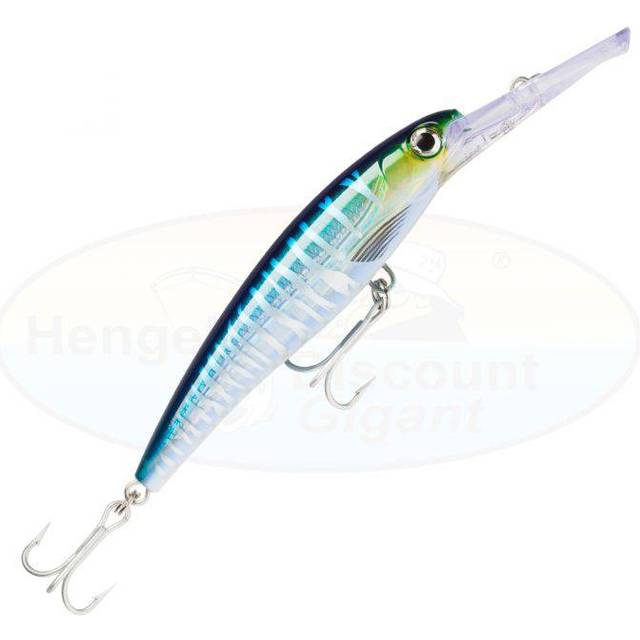 Rapala – X-Rap Magnum fiskedrag – fisketillbehör med stor dykskopa – saltvattenspinndrag – löpdjup 9 m – fiskbete 16 cm, 72 g – Tillverkad i Estland – Pearl Orange