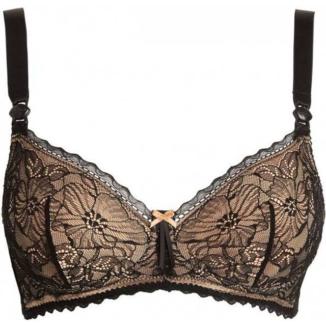 Maternity & Nursing Wireless Bra, Iris by CACHE COEUR black - Black