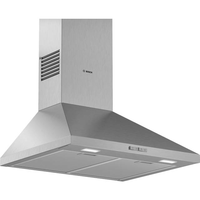 Bosch DWP64BC50 Series 2 infälld vägghuva, 1 motor och 3 sughastigheter, LED-belysning, 60 cm, 100 W, rostfritt stål