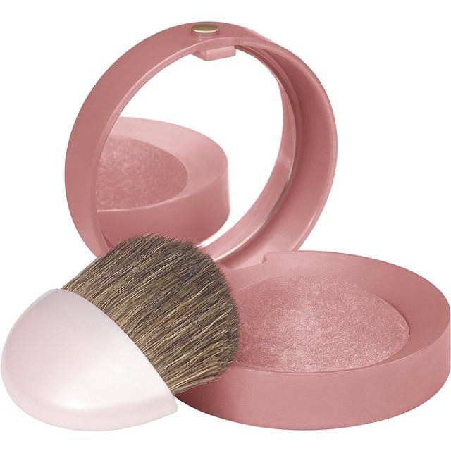 Bourjois Little Round Pot Blush With Mirror And Brush - 74 Rosa Ambre