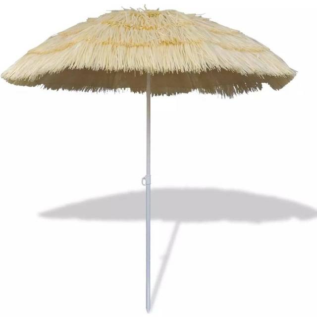 Lutbart strandparasoll Hawaii inspirerad