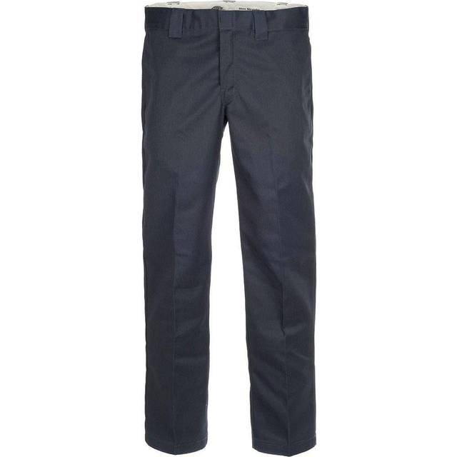 DICKIES Men's Slim Fit Work Trousers - Blue