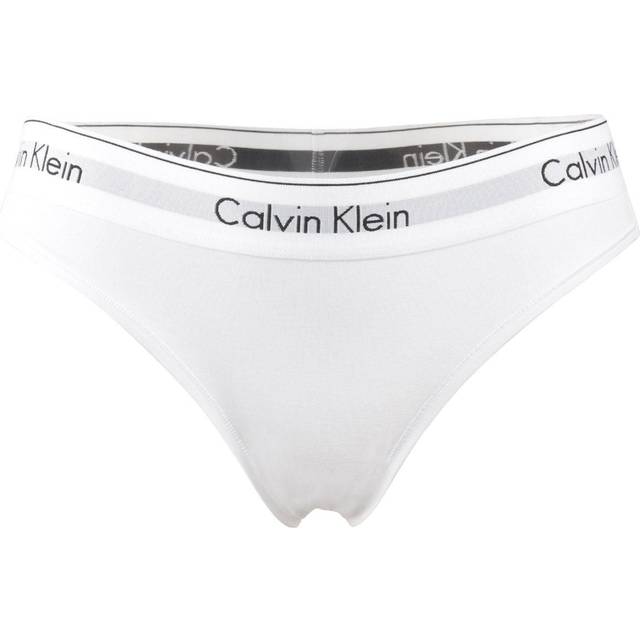 Calvin Klein Women's Modern Cotton Bikini Briefs - White - M - M/UK 10
