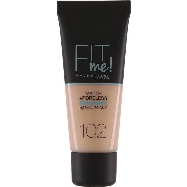 Maybelline Fit Me Matte & Poreless Foundation 102 Fair Ivory 30 ml