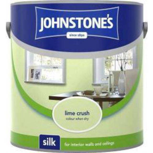 Johnstone's Silk Emulsion Paint, 2.5L, Natural Sage