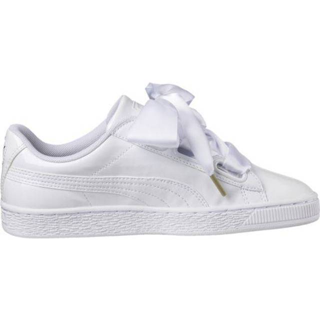 Puma Dam korg hjärta patent vem sneakers, - Puma vit puma vit - 40 EU
