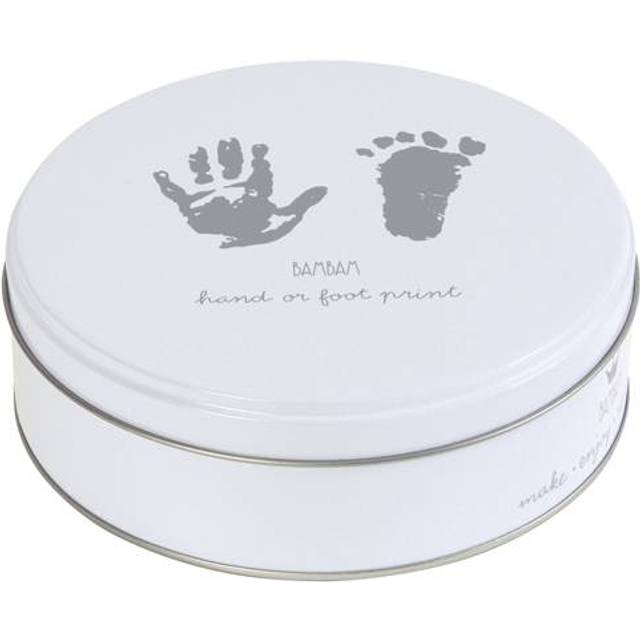 Happy Hands 2D Round Paint Print Kit uppsättning för fot/handavtryck 1 st.