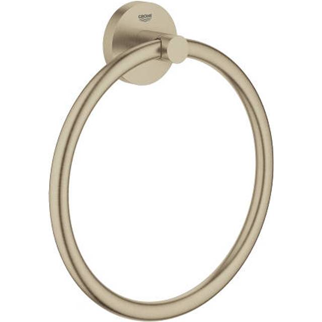Essentials Metal Towel Ring with concealed fastening, Cool Sunrise (40365GL1) - Grohe