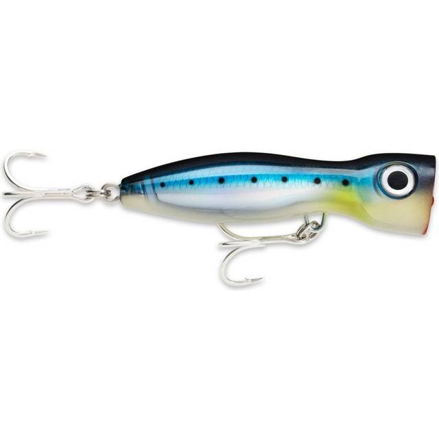 Rapala X-Rap Magnum Xplode bete med två nr 5/0 krokar, yta simdjup, 17 cm storlek, blå sardin