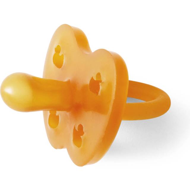 Hevea Natural Rubber Pacifier Symmetrical Newborn 0+ Months 1 st Natural
