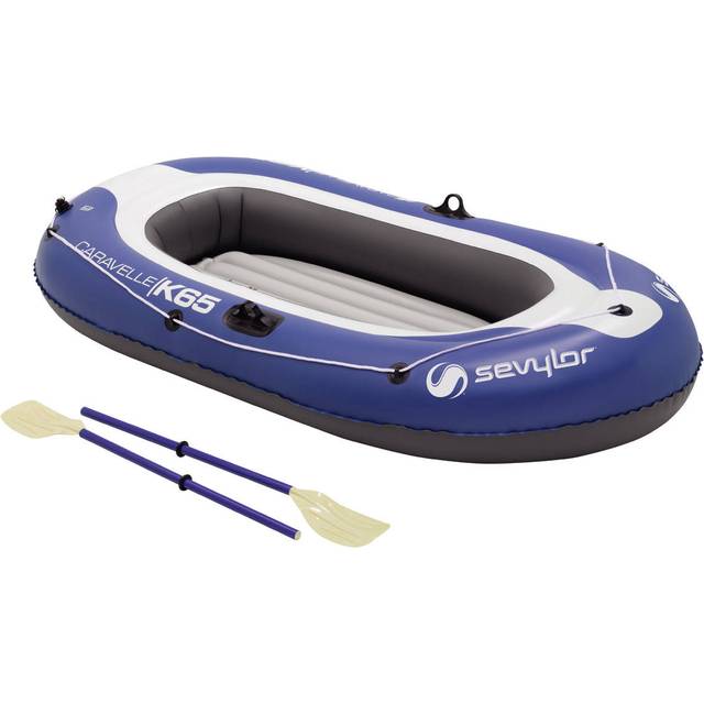 Sevylor Uppblåsbar båt av PVC - Caravelle KK65 Kit - 2 personer - blå