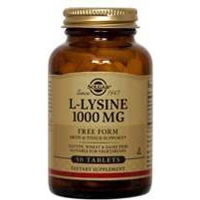L-Lysine 1000 mg, 100 tabletter - Solgar