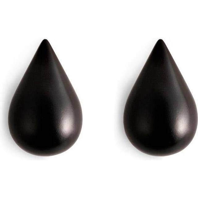 Normann Copenhagen Dropit hangers svart liten