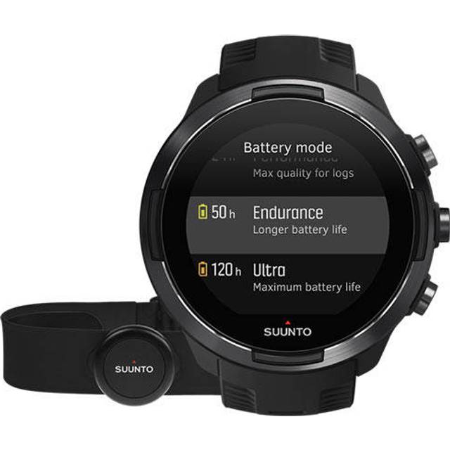 Suunto Watch Suunto 9 Baro White HR Belt - Black
