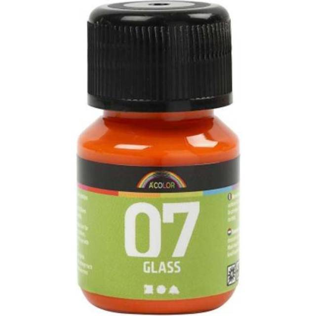 Glasfärg 30 ml Orange A-color