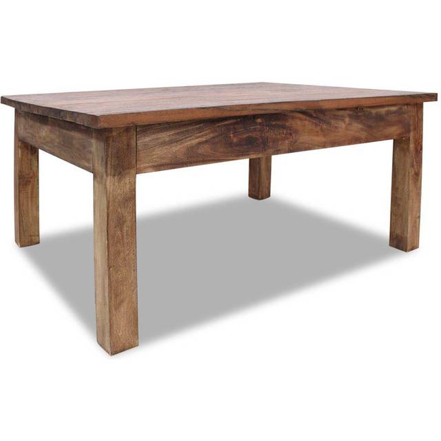 vidaXL Coffee Table Hallway End Table Accent Side Table Solid Mahogany Wood