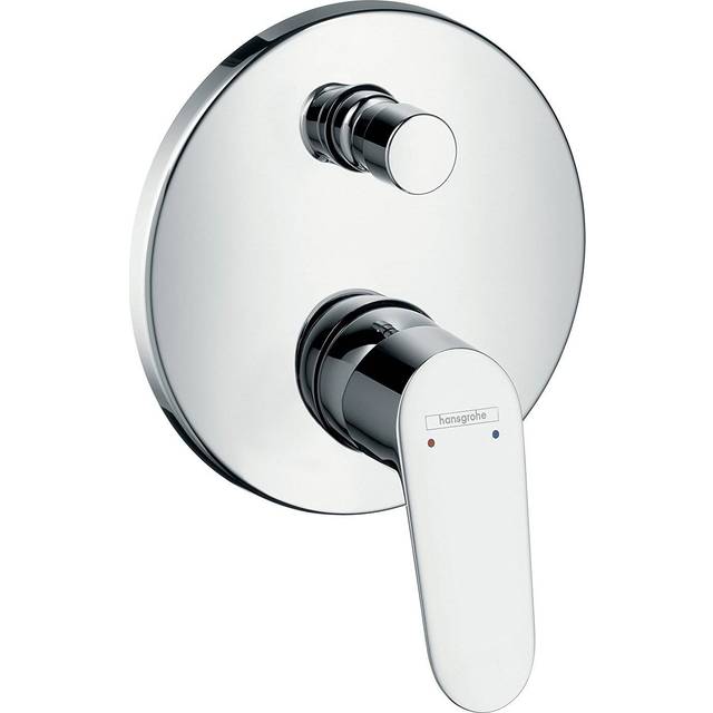 Hansgrohe Focus Chrome Manual Bath Mixer Valve W/ Integrated Backflow