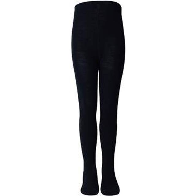 MELTON Wool/Cotton Tights |Svart |68/74