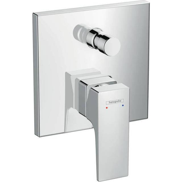 Hansgrohe Metropol Chrome Concealed Single Lever Manual Bath Mixer Val