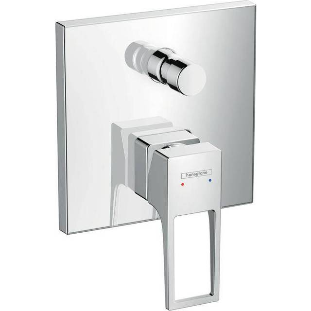 Hansgrohe Metropol Chrome Concealed Single Lever Manual Bath Mixer Val
