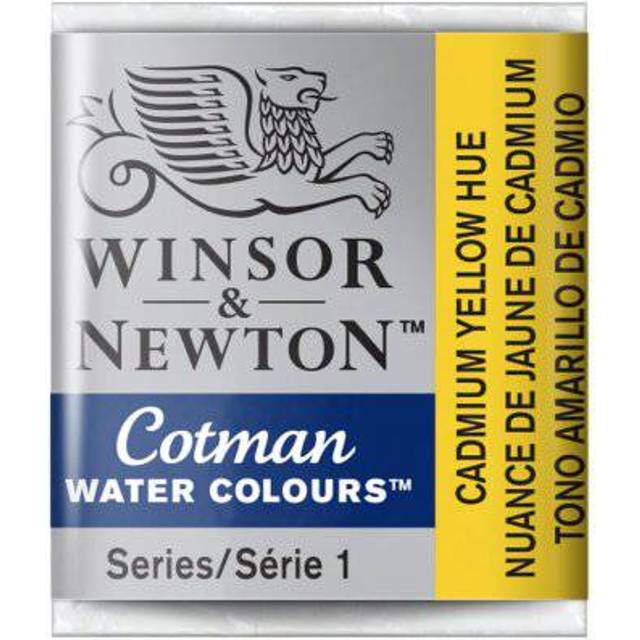 Winsor and Newton Cotman Watercolour Half Pan Paint - Cadmium Yellow Pale Hue - Winsor & Newton - 17 x 10 x 20 g