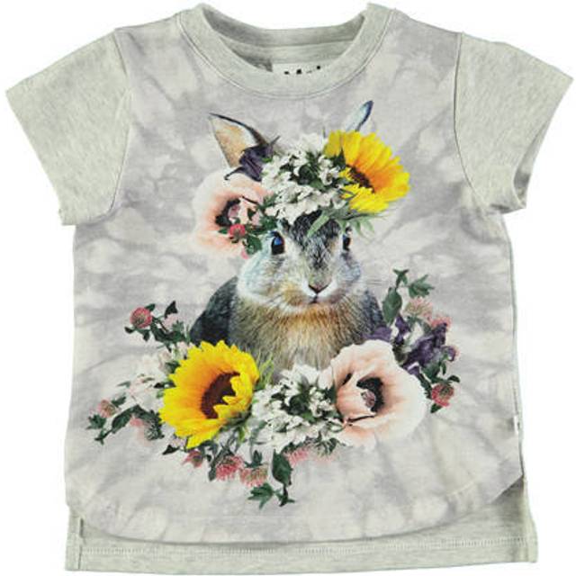 Molo T-shirt - Erin - Flower Bunny - Molo - 74 - T-shirt
