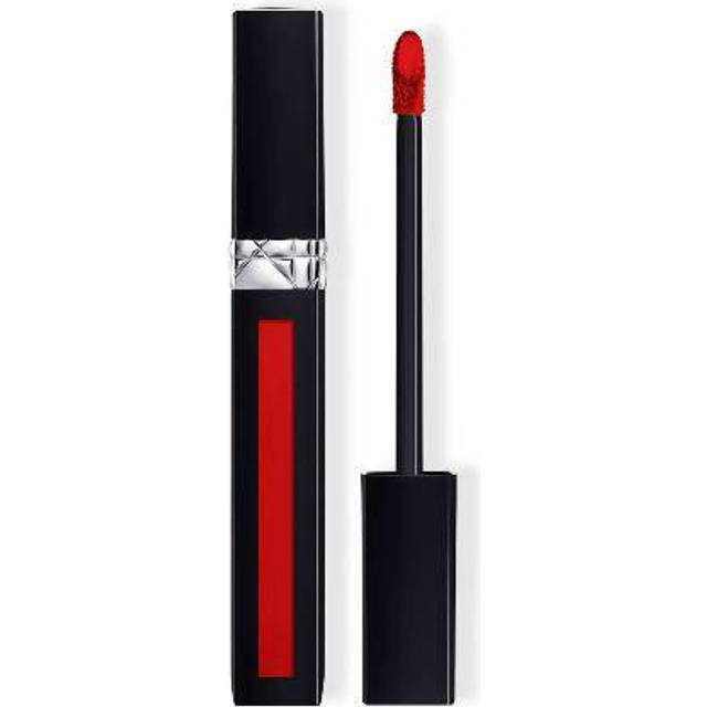 Dior Rouge Liquid Lip Stain Intense Couture Color Lipstick Lipstick 999 Matte 6ml