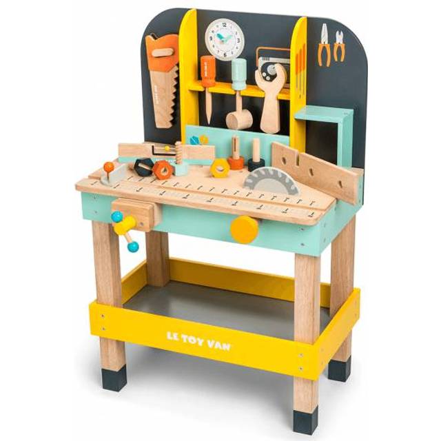 Le Toy Van Wooden Alex's Tool Bench with Accessories