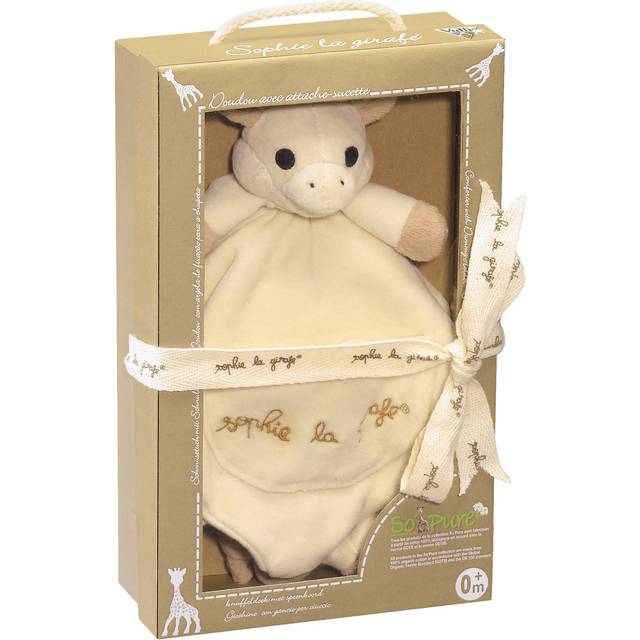 Baby Comforter - Soft Plush Toy with Soother Holder
