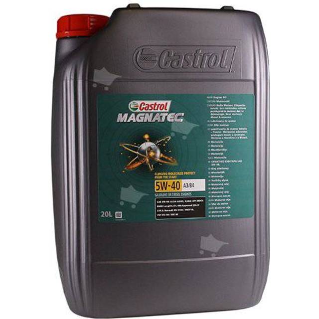 Castrol Magnatec A3/B4 5W-40 Motorolja Dunk 20 l - Motorolja - VW - Volvo - Renault - Mercedes - Audi - Skoda - Peugeot - Ford