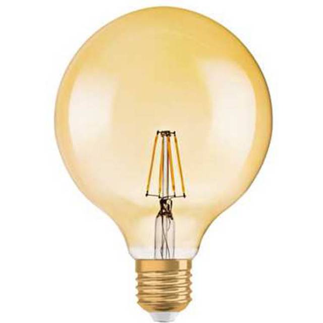 Osram Ball Shape Vintage Edition 1906 LED Lamp, Warm White, E27, 6.5 W