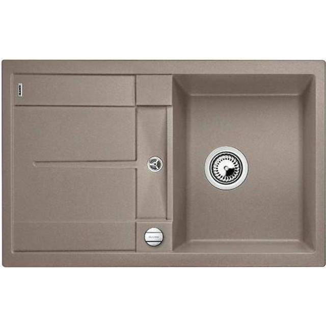Metra Single Bowl Inset Kitchen Sink - Tartufo (450mm L X 500mm W)