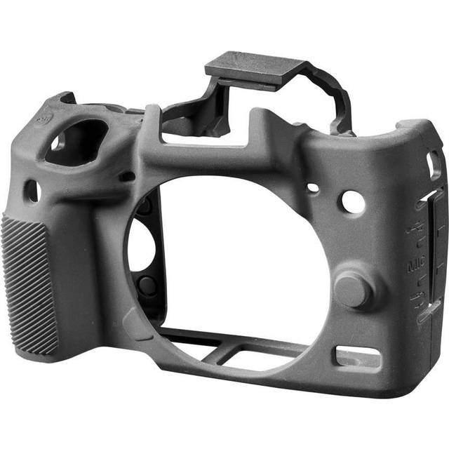 Walimex pro easyCover for Canon EOS M5 - pleasantly non-slip silicone protective cover, camera cover - perfect fit, unrestricted operability