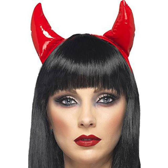 Smiffys devil horns, red