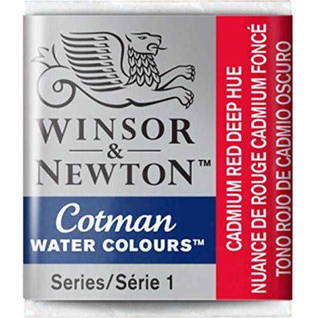 Winsor and Newton Cotman Watercolour Half Pan Paint - Red Pale Hue - Winsor & Newton - 17 x 10 x 20 g