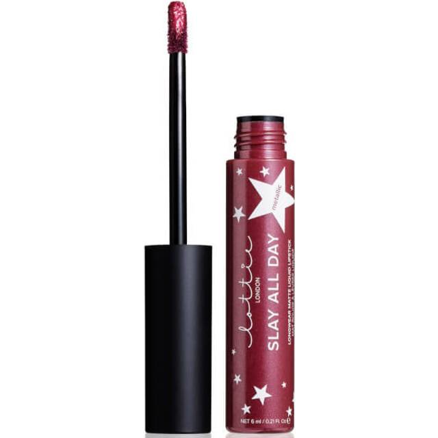 Lottie London Slay All Day Metallic Liquid Lipstick 6ml - Boy Bye