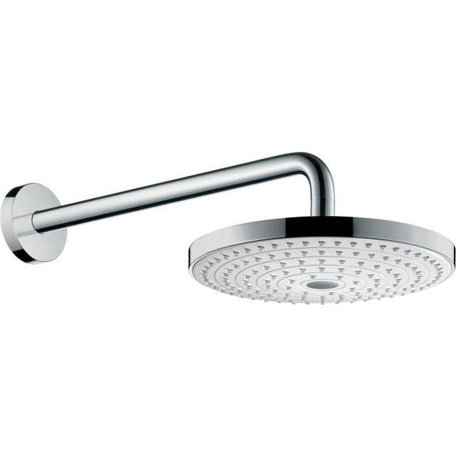 Hansgrohe Raindance Select S White/Chrome Overhead Shower 240 2jet W/