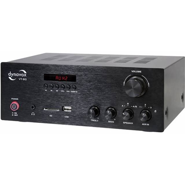 Dynavox 207466 Stereokompakt Förstärkare, Vit