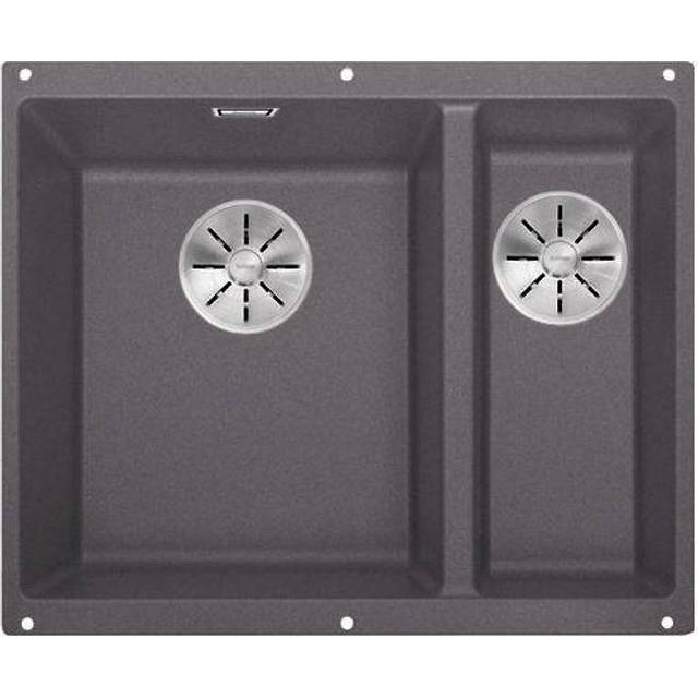 BLANCO Subline 340/160-U Undermounted 1.5 Bowl Composite Granite Kitchen Sink with Left Hand Bowl