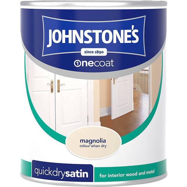 Johnstone's - Interior Quick Dry Satin Seashell 750ml - Seashell