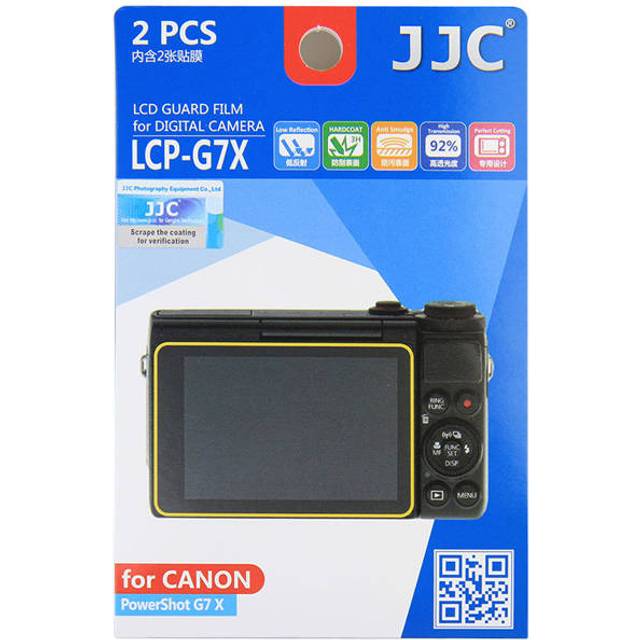 JJC LCD-SKYDD FÖR CANON POWERSHOT G7X/ G7X MARKII