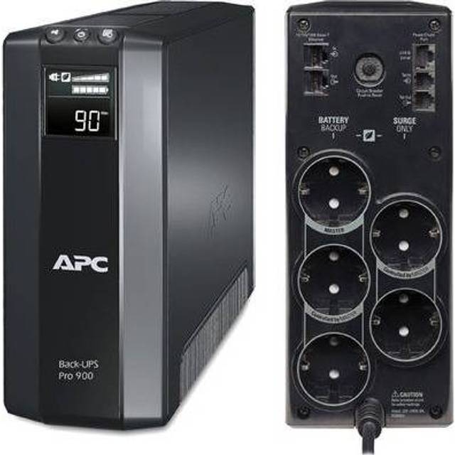 APC Pro 900 UPS Strömförsörjning, 540 W, 230 V, Svart, 25 x 38.2 x 10 cm
