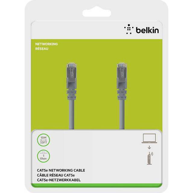 Belkin Cat5e 10m Ethernet RJ45 Networking Cable White A3L793BT10MWHHS